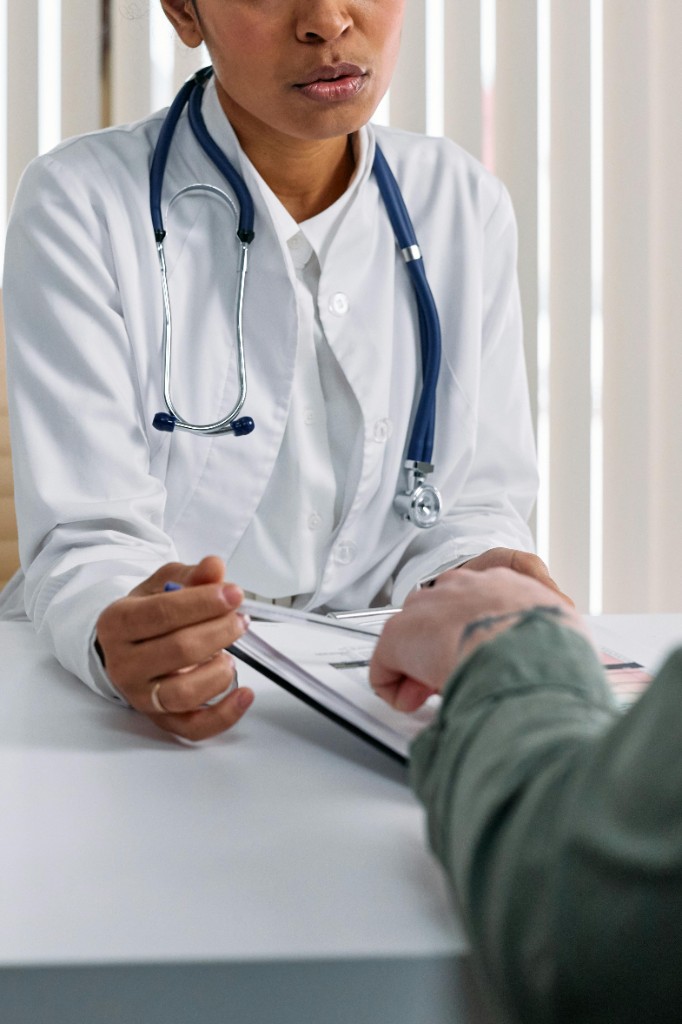 Medical team consultation